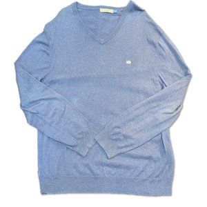Southern Tide- Light Blue Men's V-neck Sweater -L